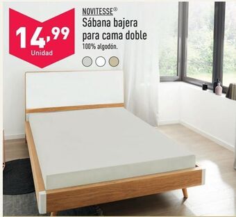 ALDI Sábana bajera novitesse oferta
