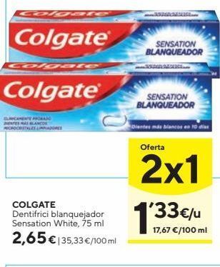 Caprabo Dentífrico colgate oferta