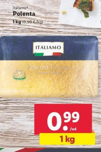 Lidl Italiamo Polenta 1 kg oferta