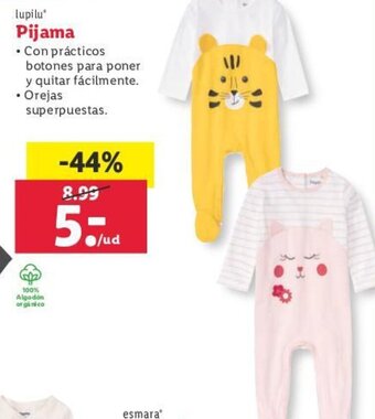Lidl lupilu Pijama oferta