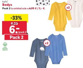 Lidl lupilu Bodys oferta