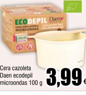FROIZ Cera cazoleta Daen ecodepil microondas 100 g oferta