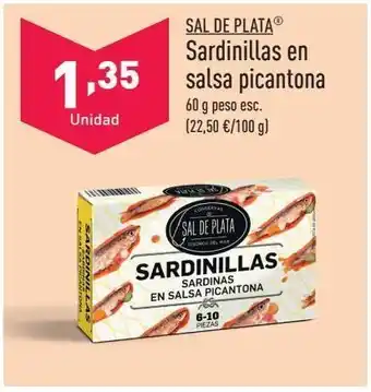 ALDI Sardinillas sal de plata oferta