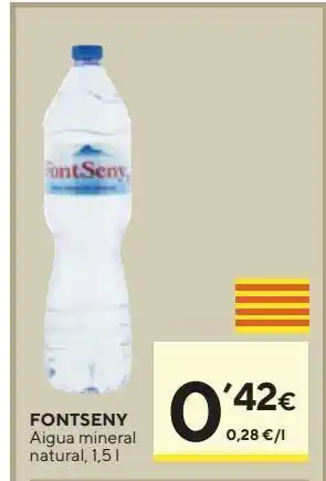 Caprabo Agua font seny oferta