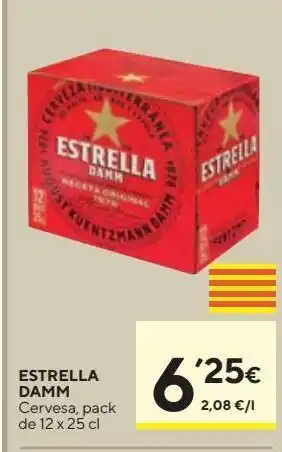 Caprabo Cerveza estrella damm oferta