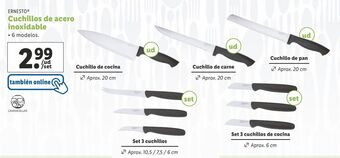 Lidl Cuchillos ernesto oferta