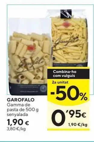 Caprabo Pasta garofalo oferta