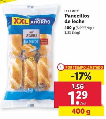 Lidl Pan de leche la cestera oferta