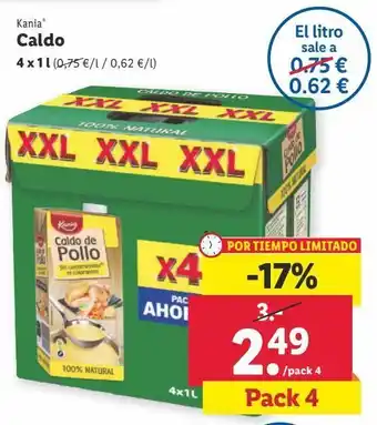Lidl Caldo kania oferta