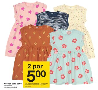 Zeeman Vestido para bebé oferta