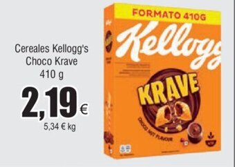 FROIZ Cereales Kellogg's Choco Krave 410 g oferta