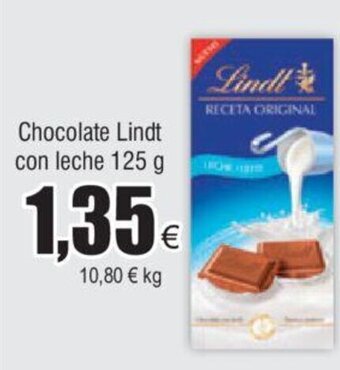 FROIZ Chocolate Lindt con leche 125 g oferta