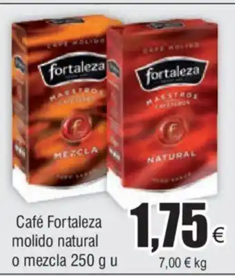 FROIZ Café Fortaleza molido natural oferta