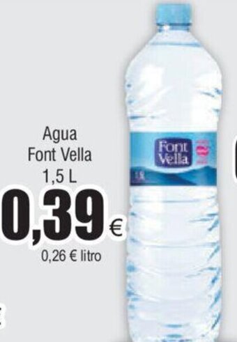 FROIZ Agua Font Vella 1,5 L oferta