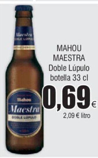 FROIZ MAHOU MAESTRA Doble Lúpulo botella 33 cl oferta