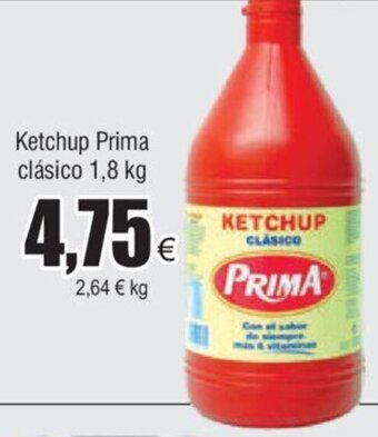 FROIZ Ketchup Prima clásico 1,8 kg oferta
