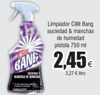 FROIZ Limpiador Cillit Bang suciedad & manchas de humedad pistola 750 ml oferta