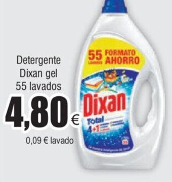 FROIZ Detergente Dixan gel 55 lavados oferta