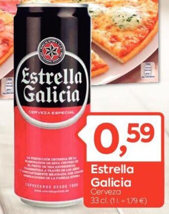 Suma Supermercados Estrella Galicia oferta