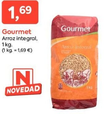 Suma Supermercados Gourmet Arroz integral, 1 kg. oferta