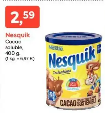 Suma Supermercados Nesquik Cacao soluble, oferta