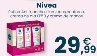 Clarel Nivea oferta