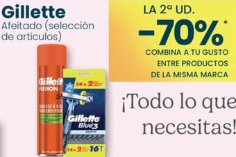 Clarel Gillette Afeitado (selección de artículos) oferta
