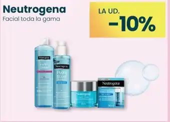 Clarel Neutrogena Facial toda la gama oferta