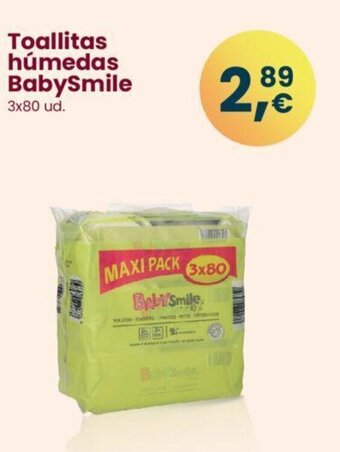 Clarel Toallitas húmedas BabySmile oferta
