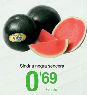 SPAR Fragadis Síndria negra sencera oferta