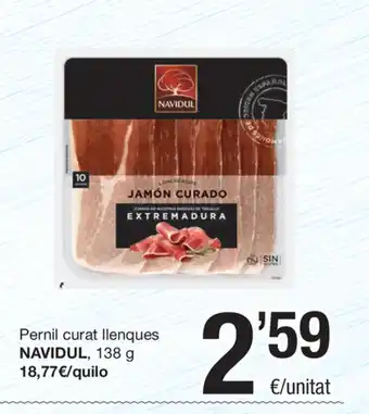 SPAR Fragadis Navidul Pernil curat llenques 138g oferta