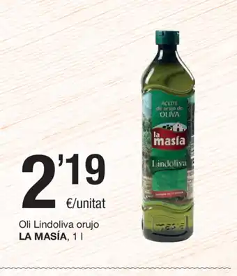 SPAR Fragadis La Masía Oli Lindoliva orujo 1L oferta
