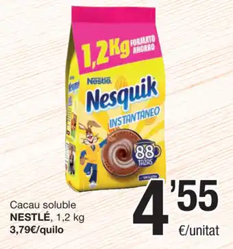 SPAR Fragadis Nestlé Cacau soluble 1,2kg oferta