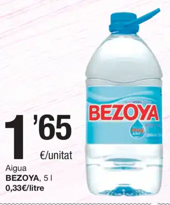 SPAR Fragadis Bezoya Aigua 5L oferta