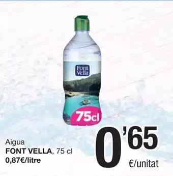 SPAR Fragadis Font Vella Aigua 75cl oferta