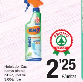 SPAR Fragadis KH-7 Netejador Zas banys pistola 750ml oferta