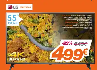 Pascual Martí Lg 55UP75006 oferta