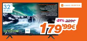 Androidtv HD 32" 81,28 cm