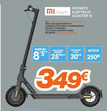 Pascual Martí MiXiaomi Patinete Electrico Scooter 1S oferta