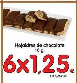 Alimerka Hojaldres De Chocolate 40g oferta