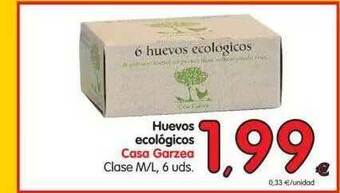 Alimerka Casa Garzea Huevos Ecológicos Clase M L oferta