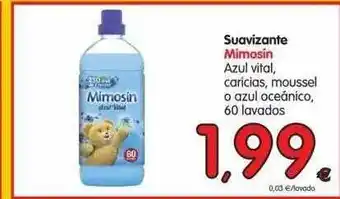 Alimerka Mimosin Suavizante Azul Vital Caricias Moussel O Azul Oceánico oferta