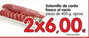 Alimerka Solomillo De Cerdo Fresco Al Vacio 400g oferta
