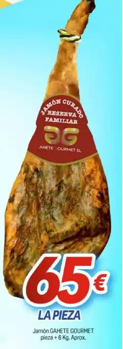 Alsara Supermercados Jamón Gahete Gourmet 6kg oferta