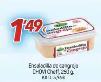Alsara Supermercados Chovi Cheff Ensaladilla De Cangrejo 250g oferta