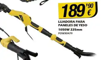 Ideal Bricolaje Lijadora Para Paneles De Yeso 1050w 225mm oferta