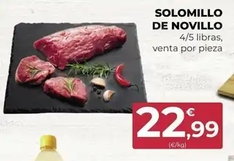 SPAR SOLOMILLO DE NOVILLO oferta