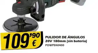 Ideal Bricolaje Pulidor De ángulos 20v 180mm Sin Batería oferta