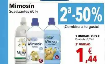 Clarel Mimosín Suavizantes 30 Lv oferta