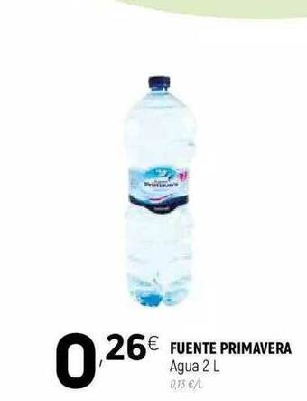 Coviran Fuente Primavera Agua 2 L oferta